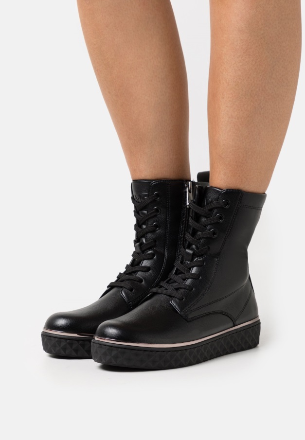 Gabor Plattform Ankelstøvletter Karamell