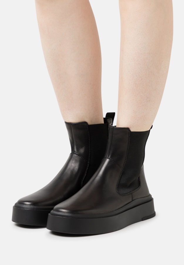 Platform Ankelstøvletter Gabor Mørk Indigo