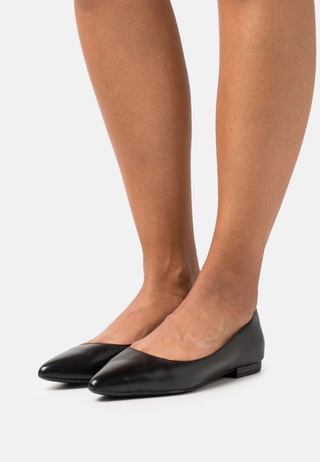 Gabor Mørkeblå Ballettpumper