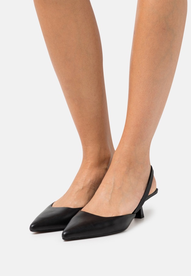 Gabor Pumps Svarte Klassiske Hæler