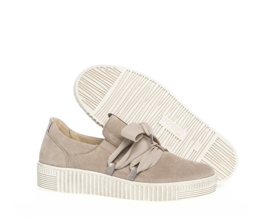 Gabor 43333.12 - Beige Semsket Skinn
