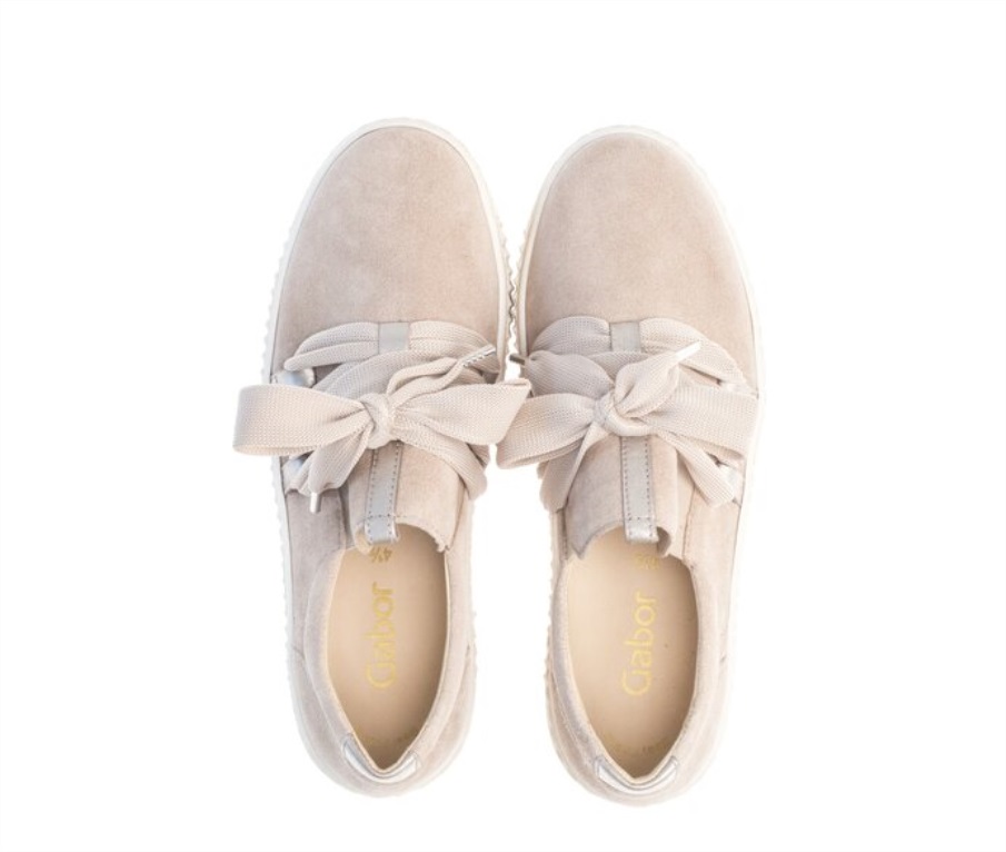 Gabor 43333.12 - Beige Semsket Skinn