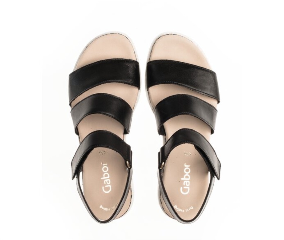 Gabor 44660.27 - Svart Skinn