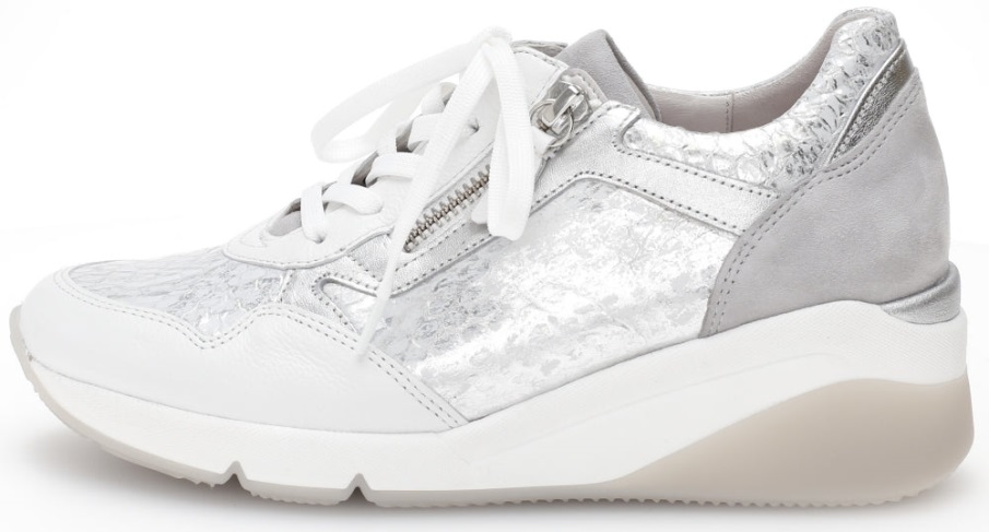 Gabor 46488.51 - Sølv Semsket Skinn