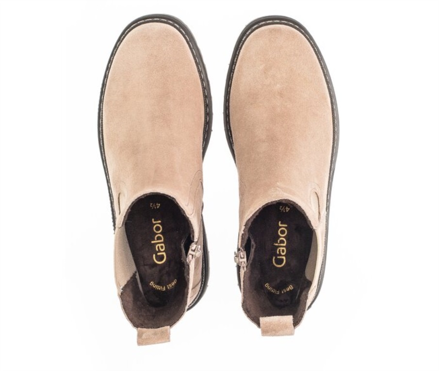 Gabor 51720.12 - Beige Semsket Skinn