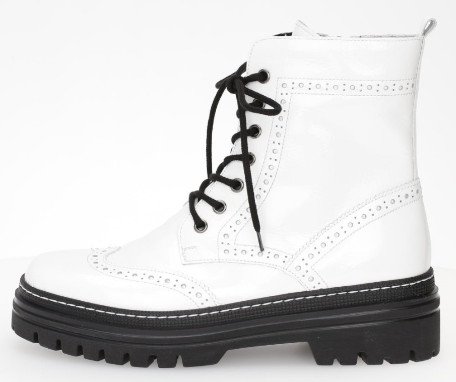 Gabor 51722.91 - Hvitt Lakkskinn