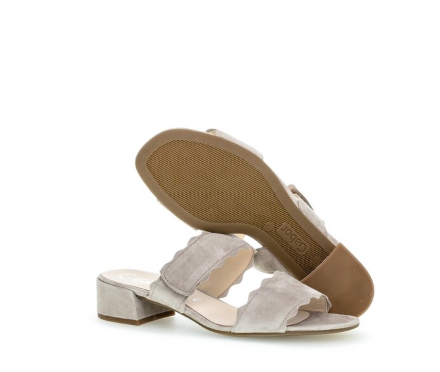 Gabor 61703.12 - Beige Semsket Skinn