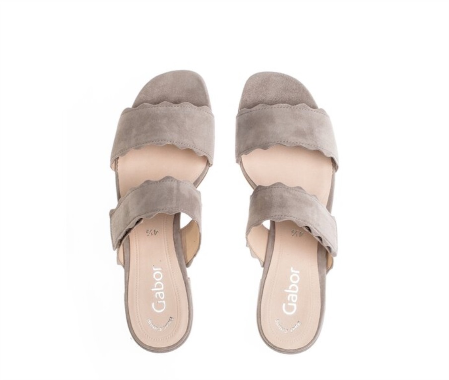 Gabor 61703.12 - Beige Semsket Skinn