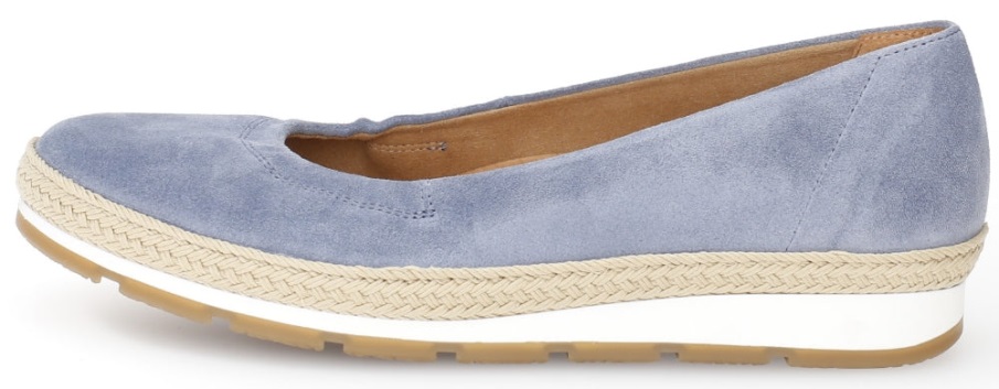 Gabor 62400.26 - Blå Semsket Skinn