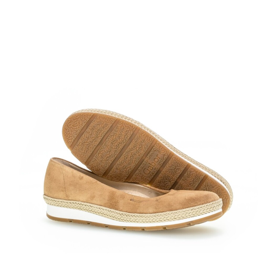 Gabor 62400.33 - Brunt Semsket Skinn