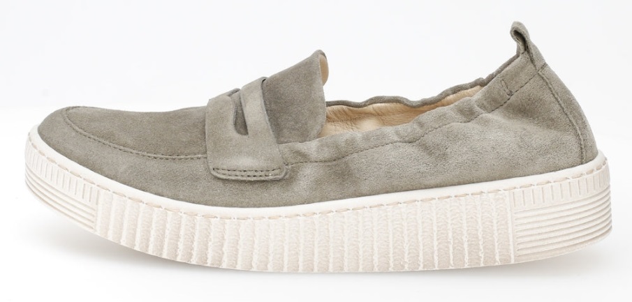 Gabor 63337.19 - Grønn Semsket Skinn