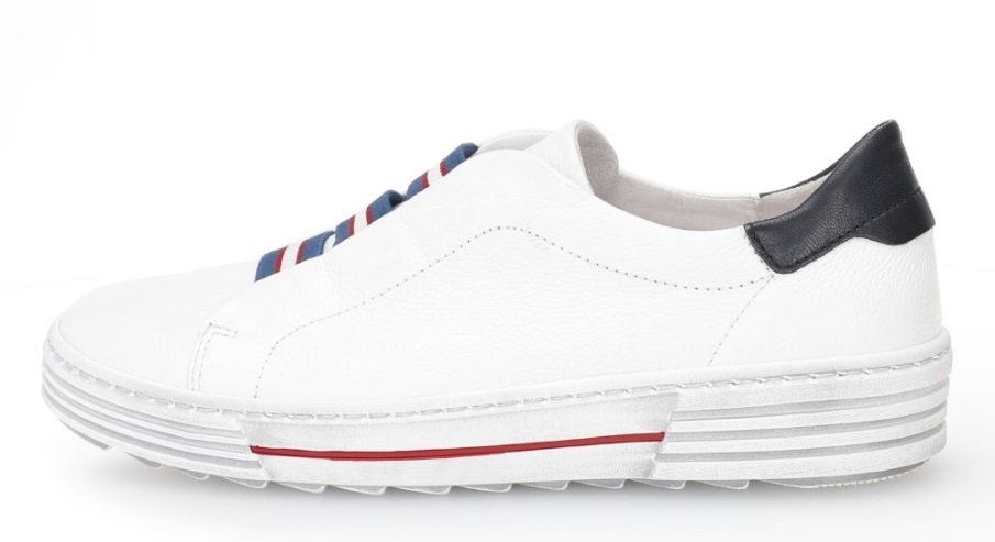 Gabor 63352.21 - Hvitt Glatt Skinn