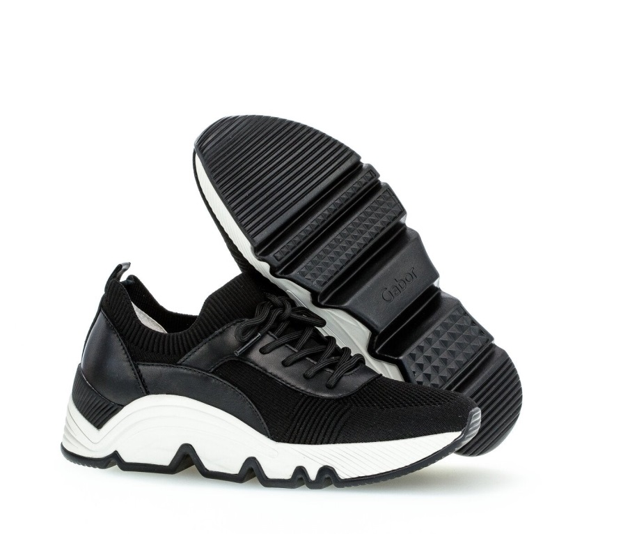 Gabor 63460.27 - Svart Tekstil