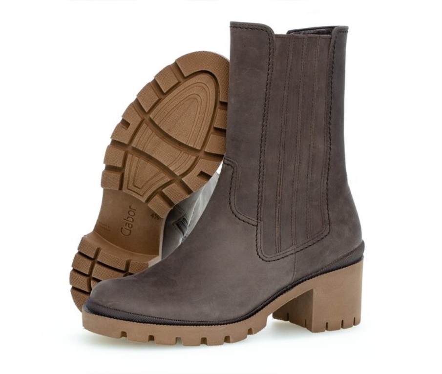 Gabor 72841.25 - Espressooljet Nubuckskinn