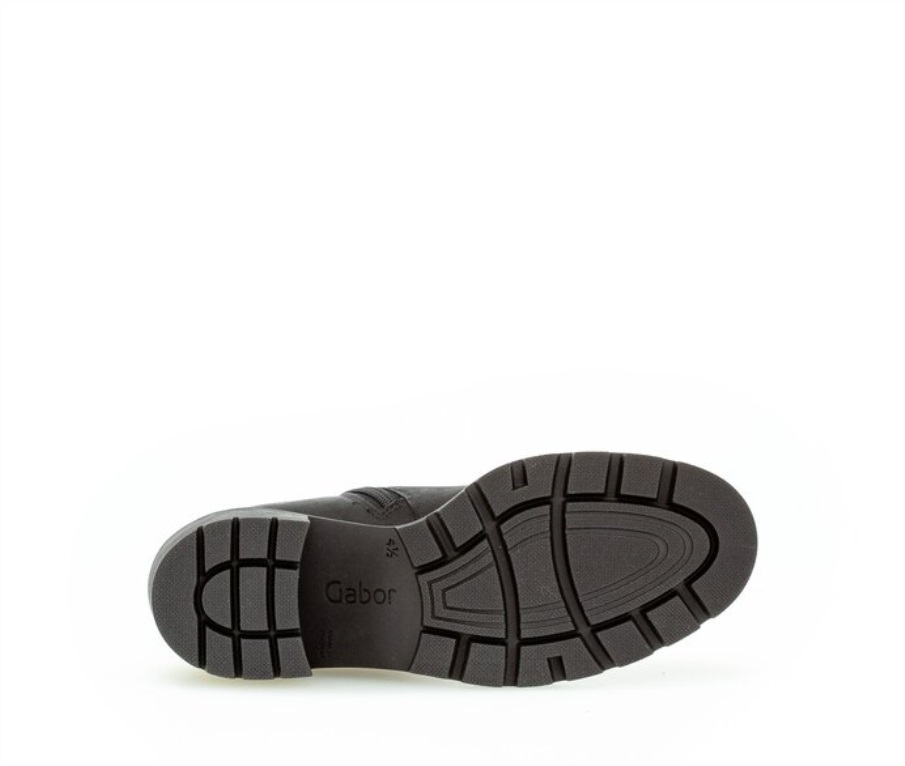 Gabor 72841.27 - Svart Oljet Nubuckskinn