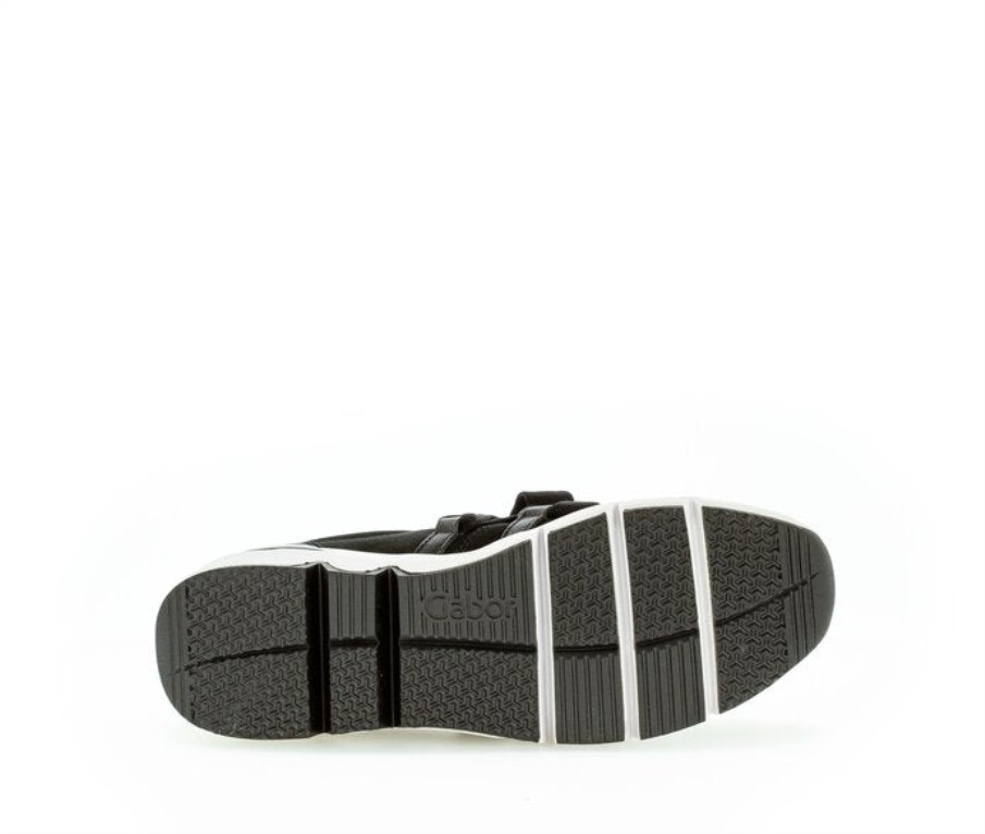 Gabor 73342.17 - Svart Semsket Skinn