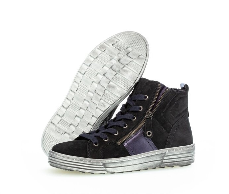 Gabor 73770.16 - Nattblått Nubuckskinn