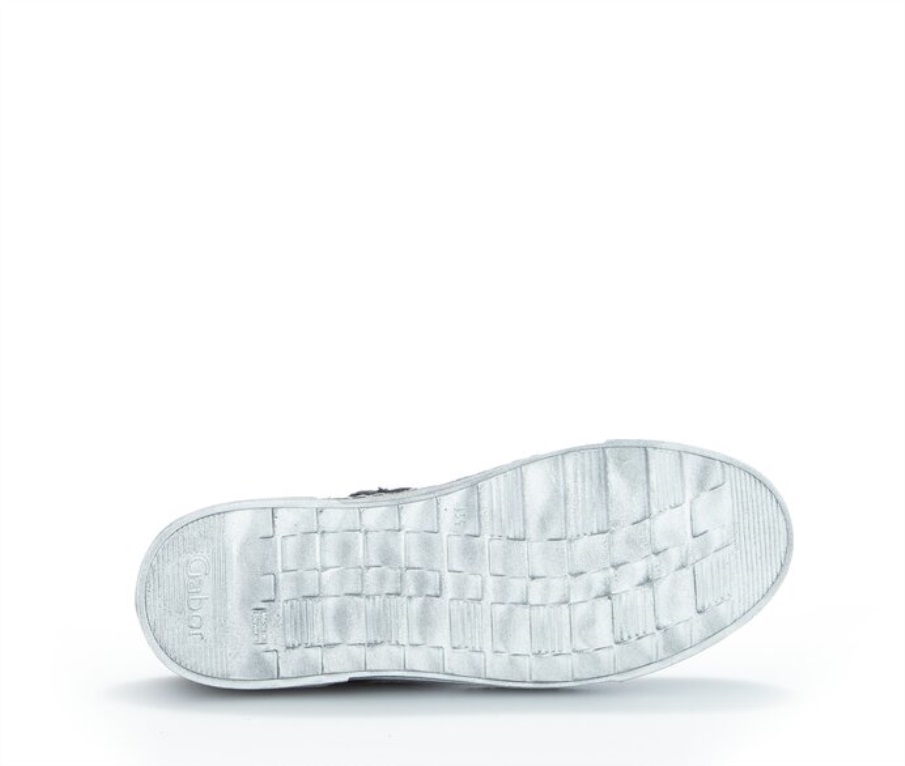 Gabor 73775.17 - Sort Shearling Semsket Skinn