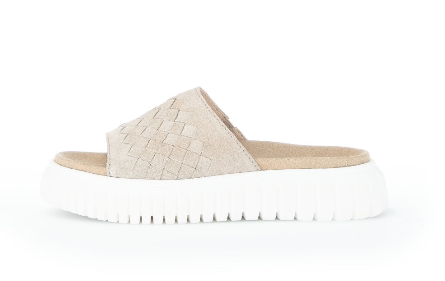 Gabor 83770-12 - Beige Semsket Skinn