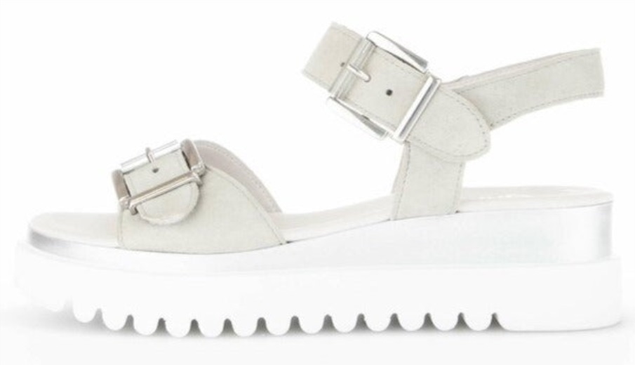 Gabor 84612-13 - Grønn Semsket Skinn