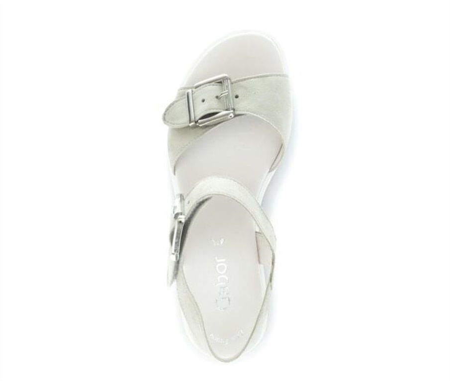 Gabor 84612-13 - Grønn Semsket Skinn