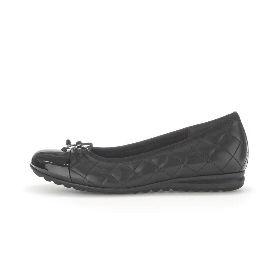 Gabor 92622-57 - Sort Glatt Skinn