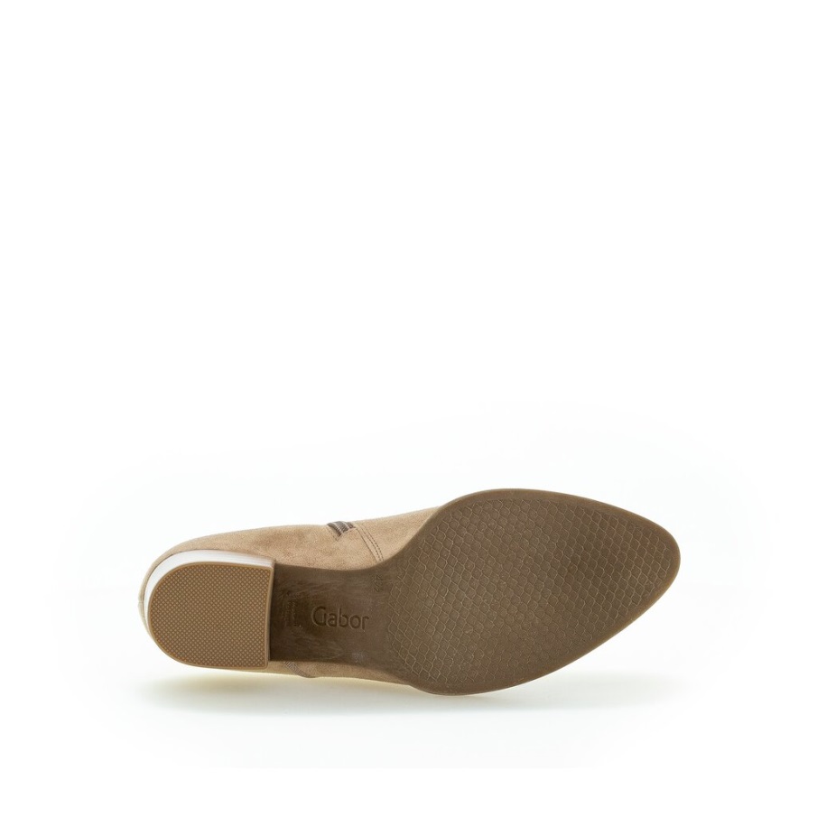 Gabor 92890-32 - Beige Semsket Skinn