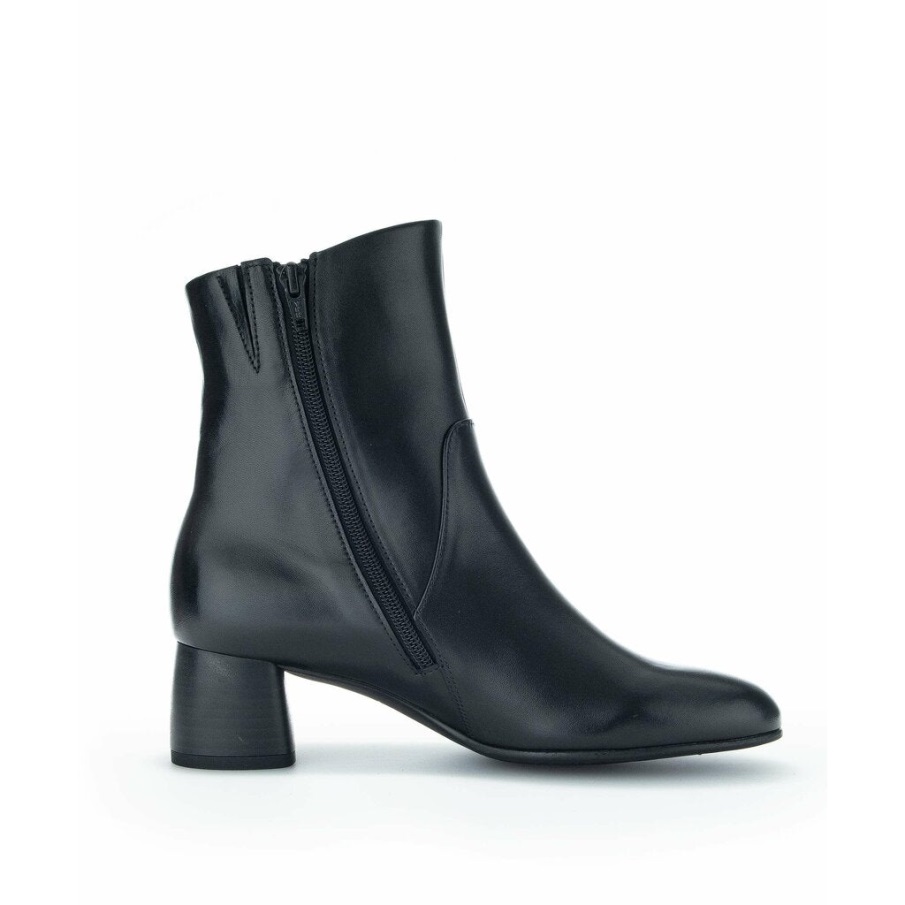 Gabor 92970-57 - Sort Glatt Skinn