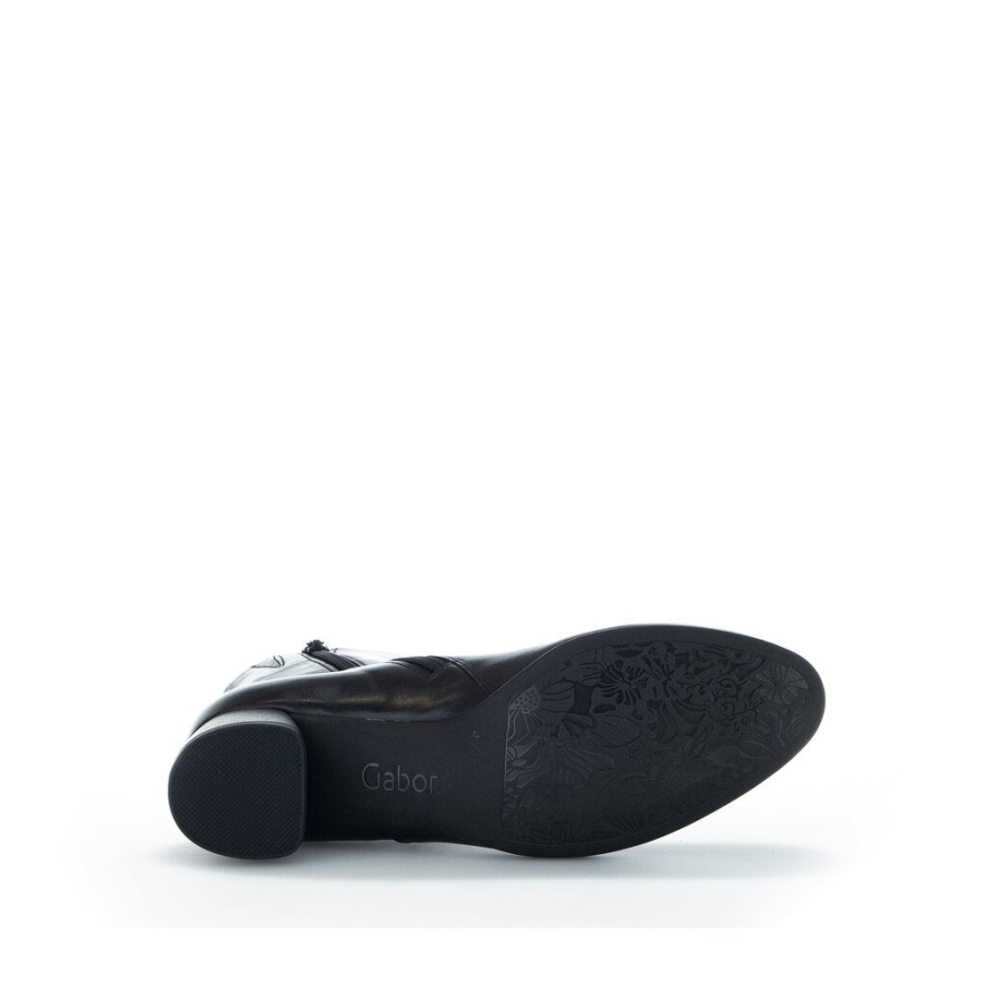 Gabor 92970-57 - Sort Glatt Skinn