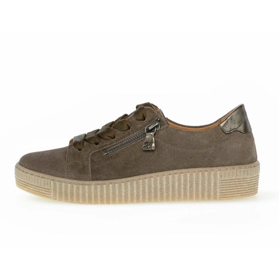 Gabor 93334-39 - Brunt Semsket Skinn