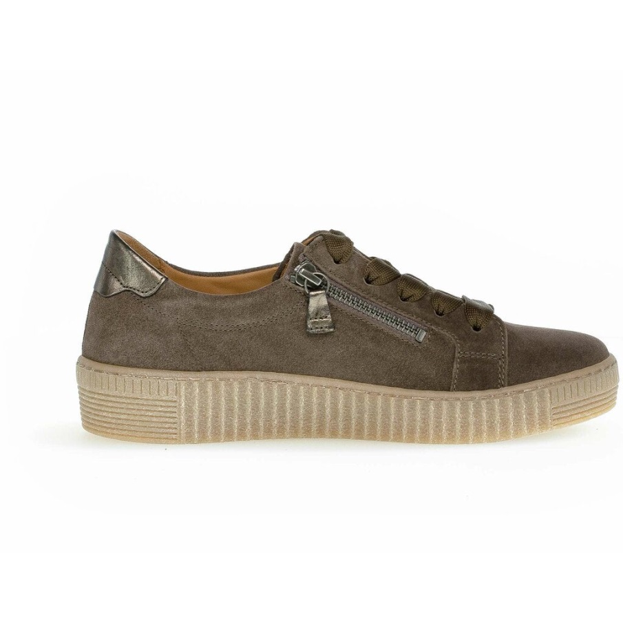 Gabor 93334-39 - Brunt Semsket Skinn