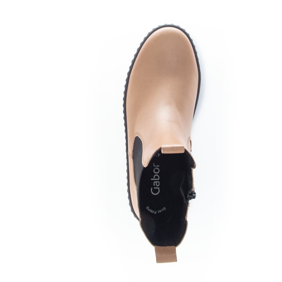 Gabor 93712-24 - Brunt Glatt Skinn