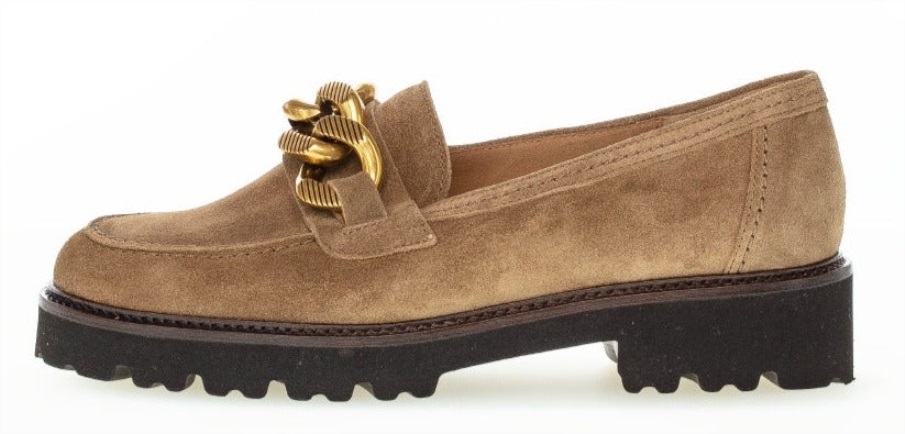 Gabor 95240-10 - Brunt Semsket Skinn