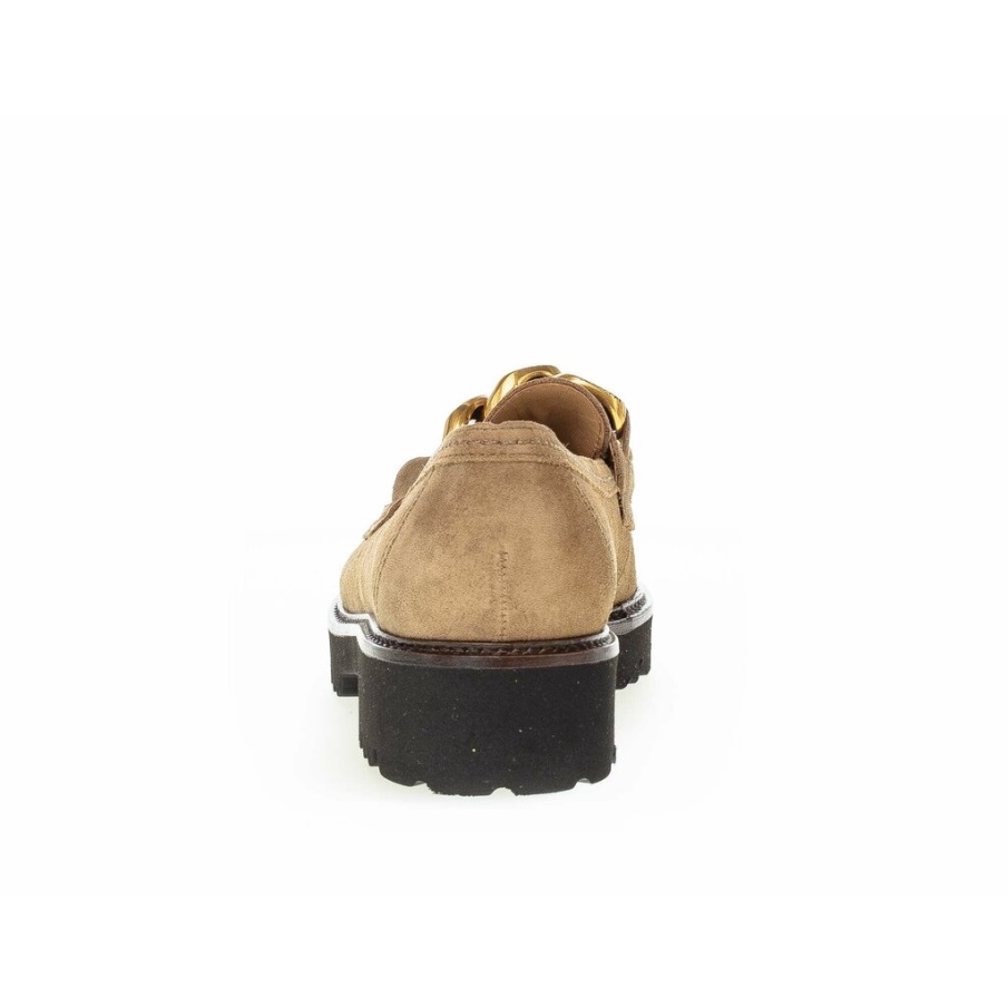 Gabor 95240-10 - Brunt Semsket Skinn