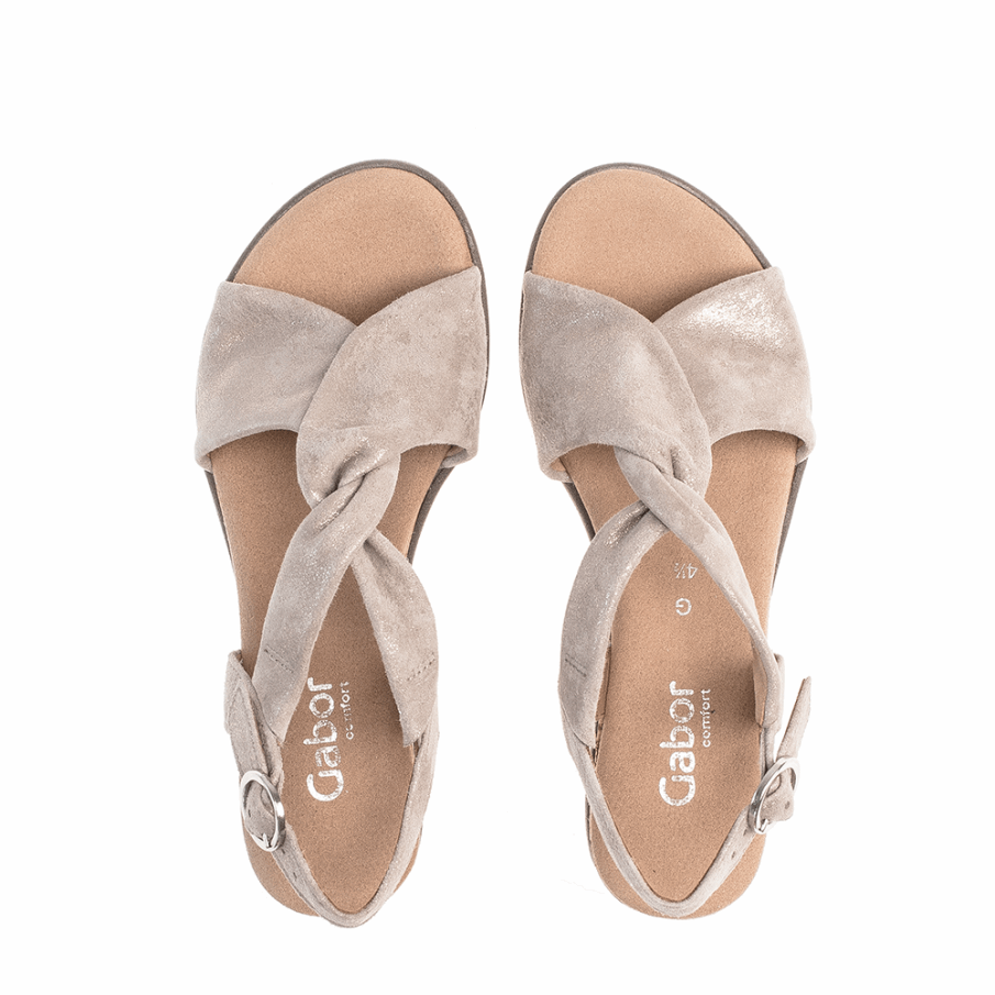 Ankelrem Sandal Beige Gabor