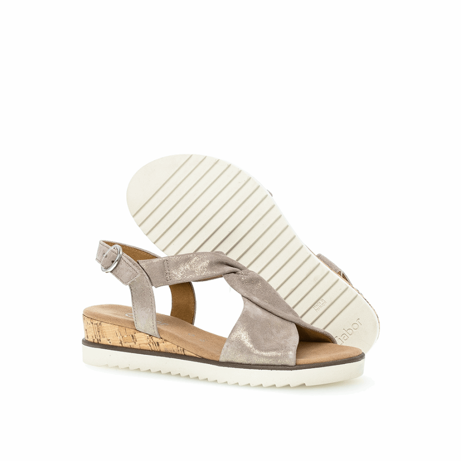 Ankelrem Sandal Beige Gabor