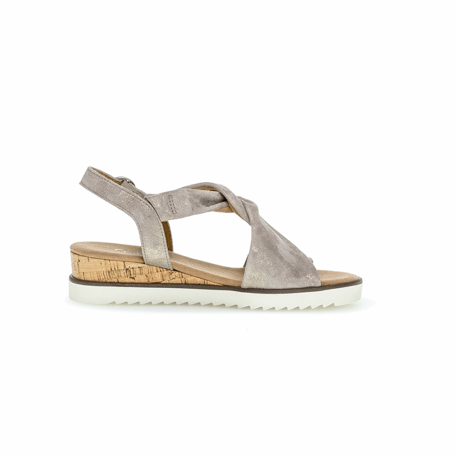 Ankelrem Sandal Beige Gabor