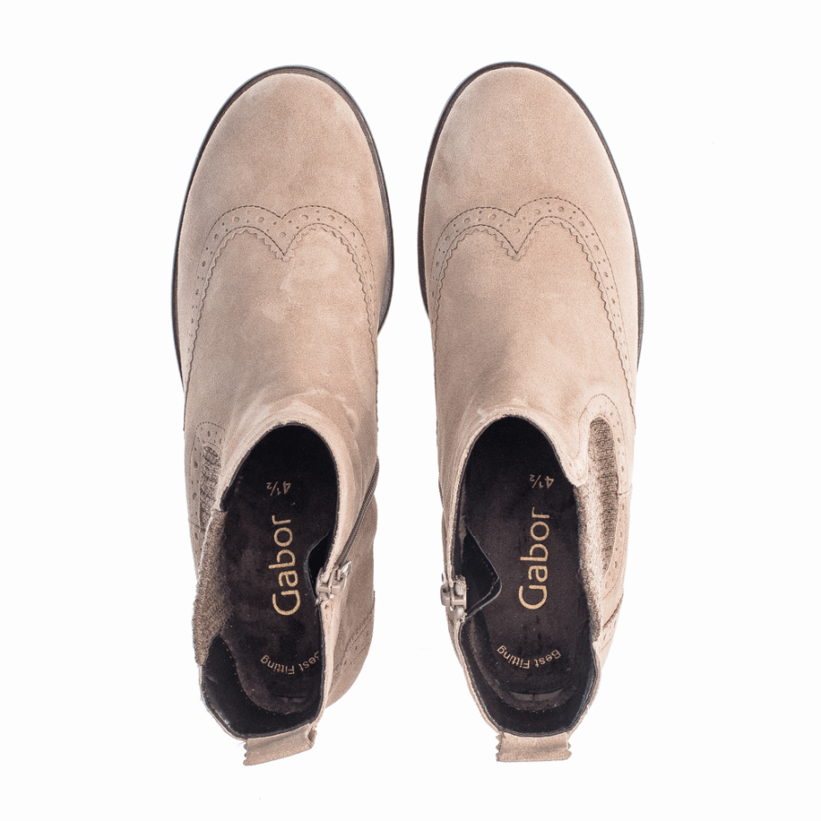 Chelsea Lug Ankelstøvel Gabor ørken