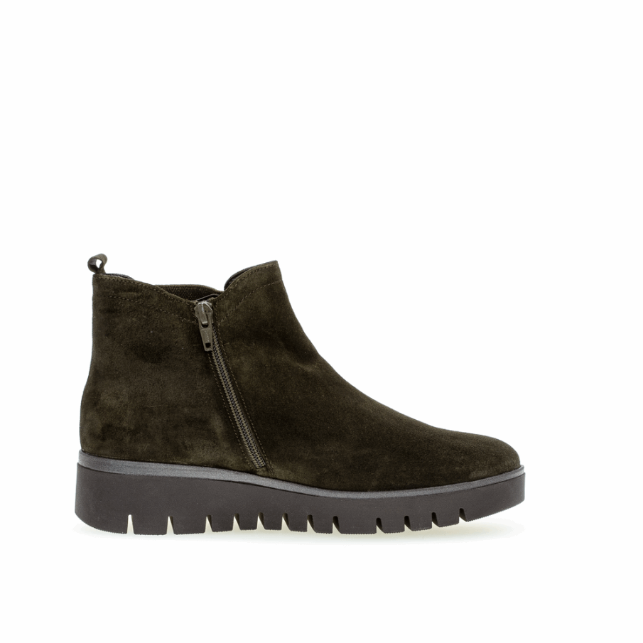 Gabor Chelsea Sneaker Grønn Army