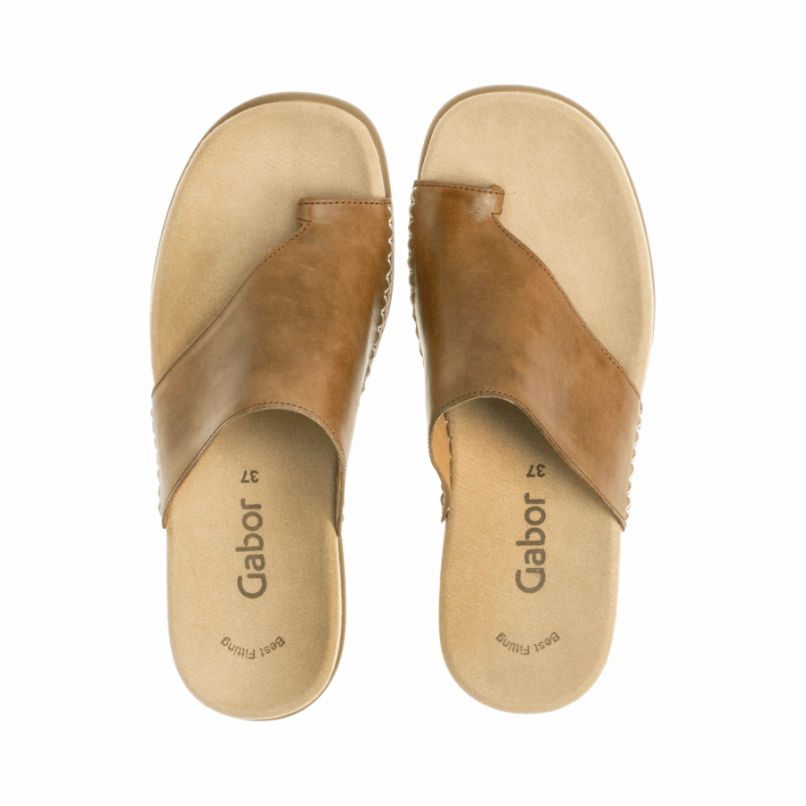 Gabor Peanut Toeloop Sandal