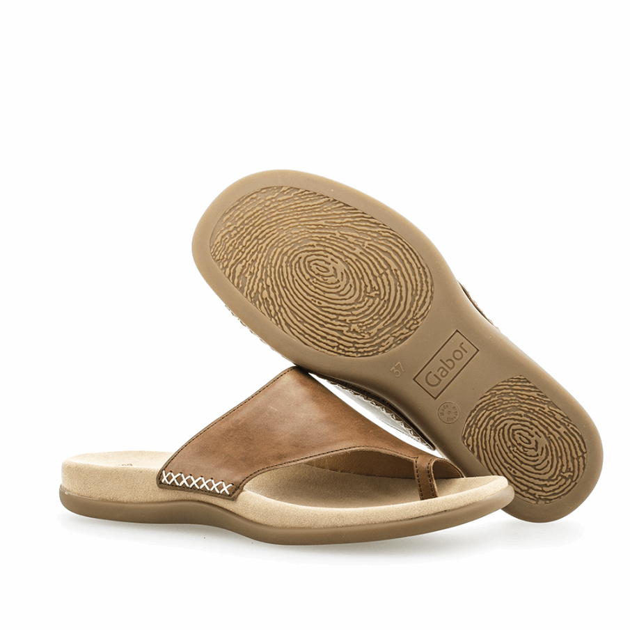 Gabor Peanut Toeloop Sandal
