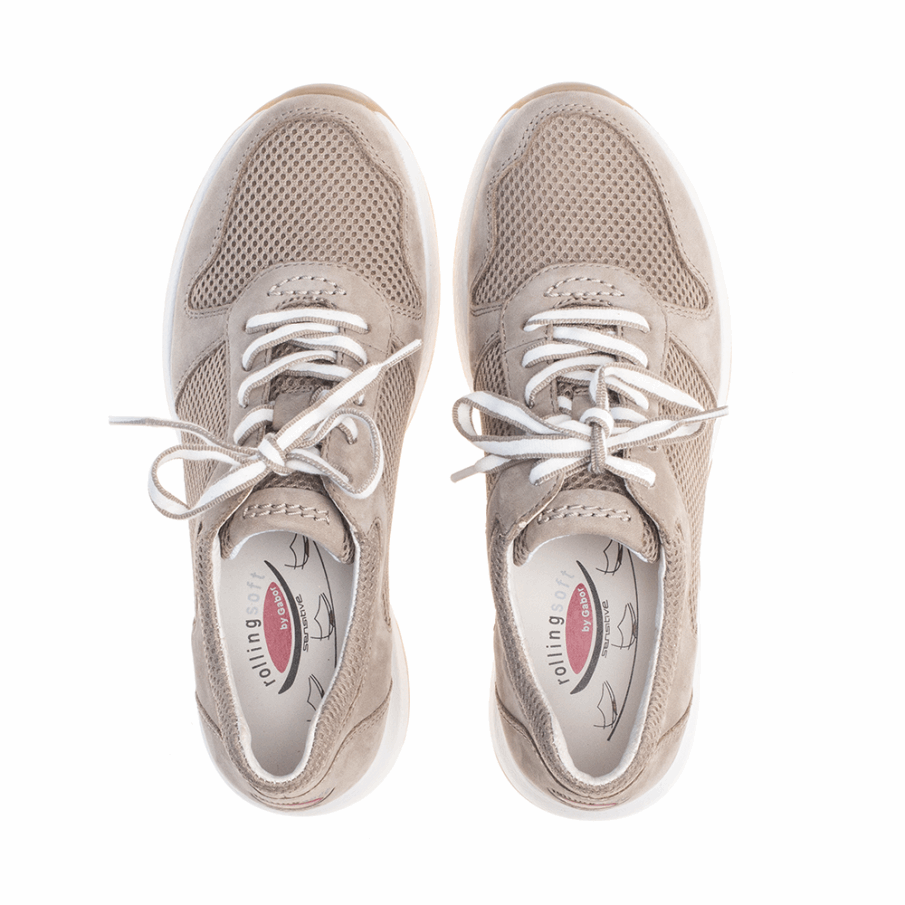 Rullende Myk Trener Gabor Beige