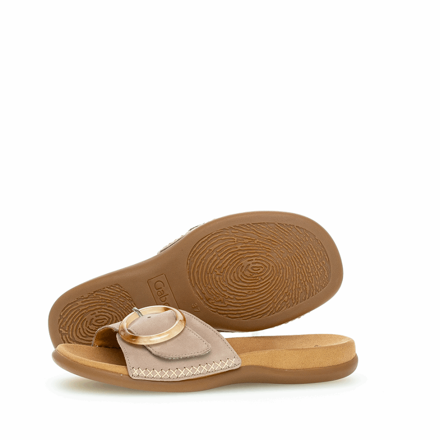 Slipon Sandal Gabor Linnen