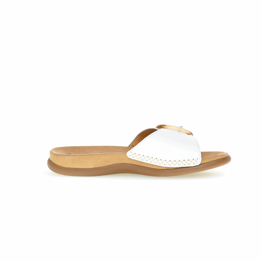 Slipon Sandal Gabor Hvit