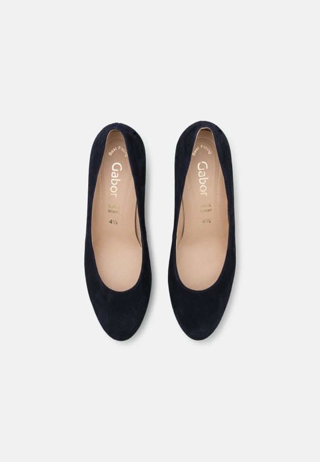 Mørkeblå Gabor Klassiske Hæler Kvinner