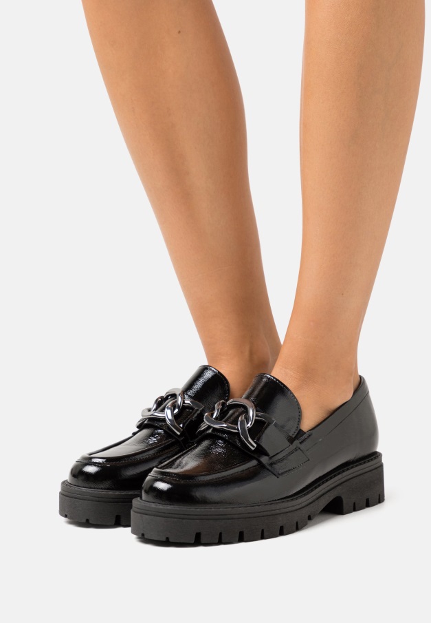 Svarte Plattformstøvler Gabor