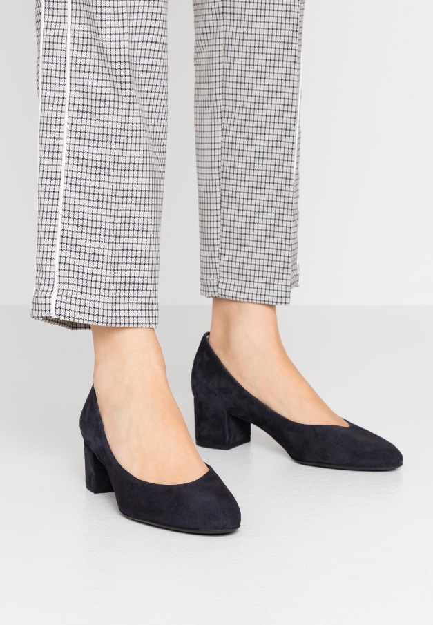 Skinnkomfort - Klassiske Hæler Svart Gabor