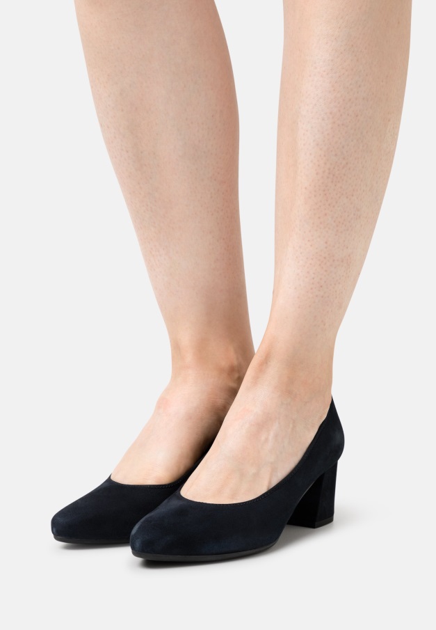 Mørkeblå Gabor Klassiske Hæler