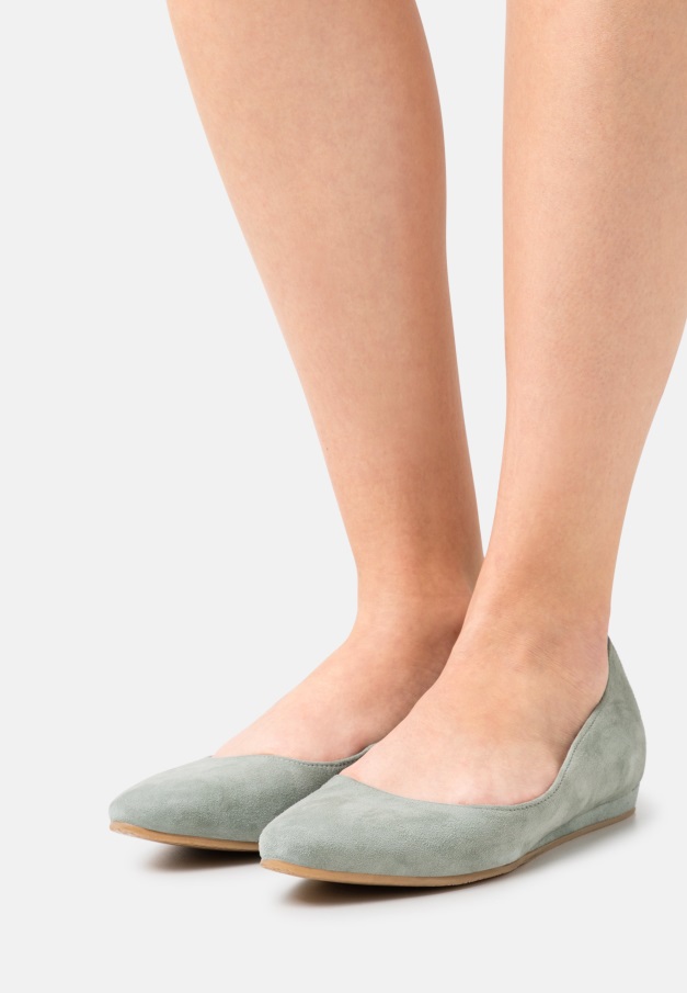 Grå Gabor Ballettpumper