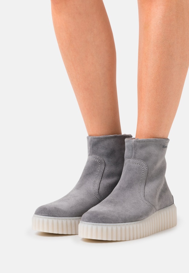 Kvinner Plattform Ankel Boots Gabor Svart